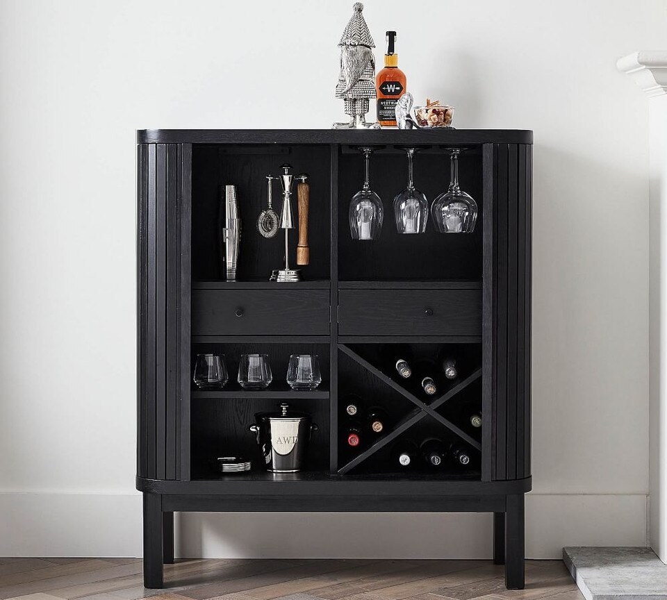 Arlo 42"x48" Tambour Bar